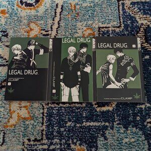 Tokyopop Manga Legal Drug Volume 1-3